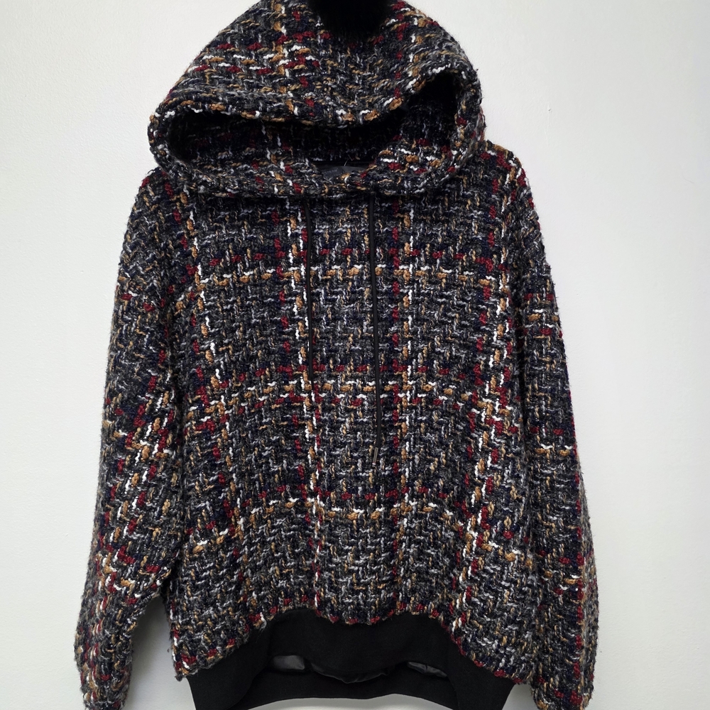 Meysikin Multicolor Tweed Pullover  Hoodie